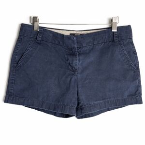 J. Crew Navy Blue Chino Classic Shorts, 2